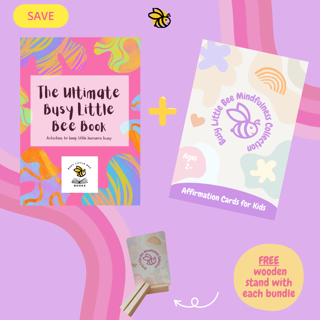 The Ultimate Busy Little Bee Book & Affirmation Cards Bundle